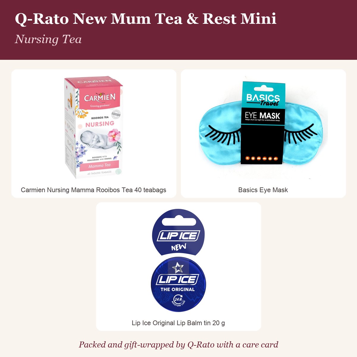 Q-Rato New Mum Tea & Rest Mini