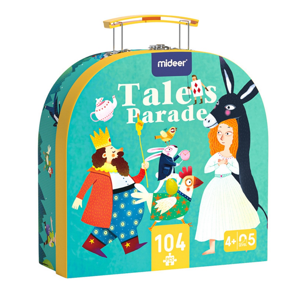 Gift Box Jigsaw Puzzle for Kids - Tales Prade - 104 Pieces