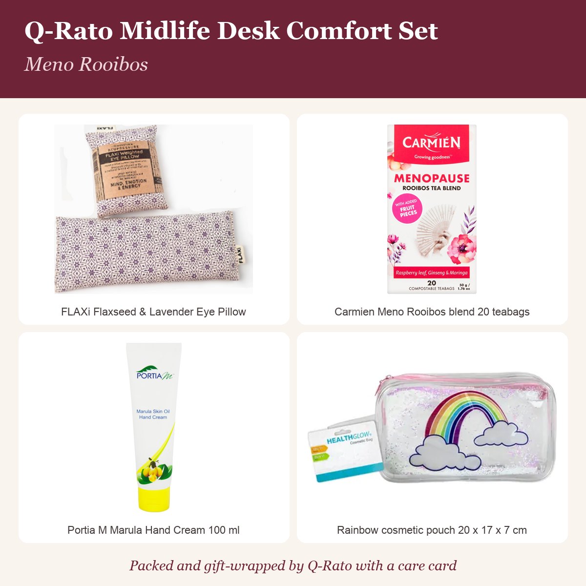 Q-Rato Midlife Desk Comfort Set
