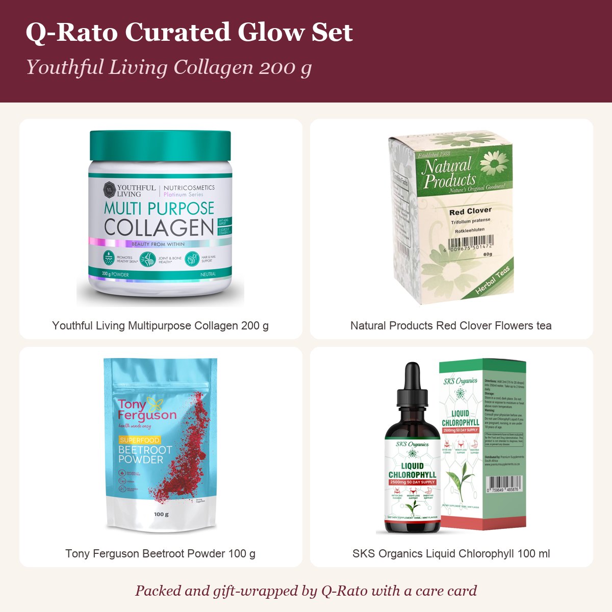 Q-Rato Curated Glow Set