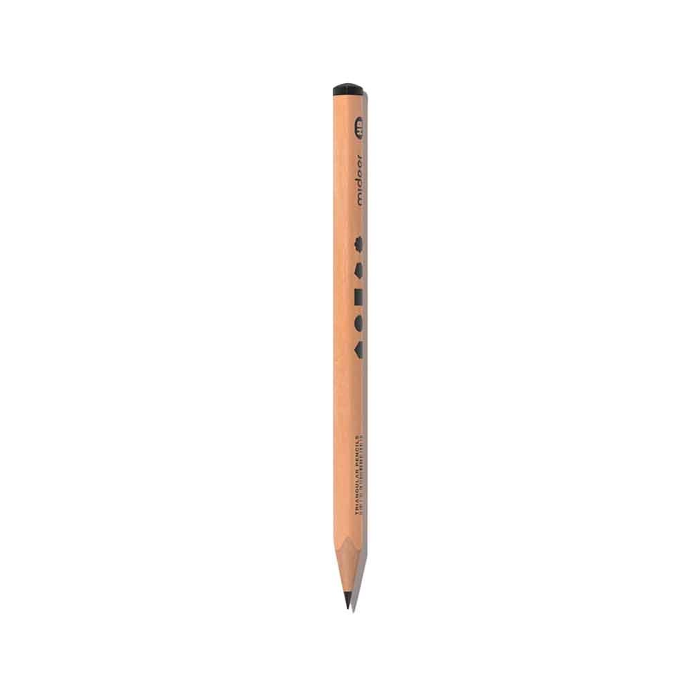 Triangular HB Pencils 30-Pack - Correct Pencil Grip for for Early Writing