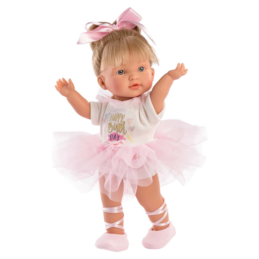 Baby Girl Doll: Valeria Happy Birthday - 28cm