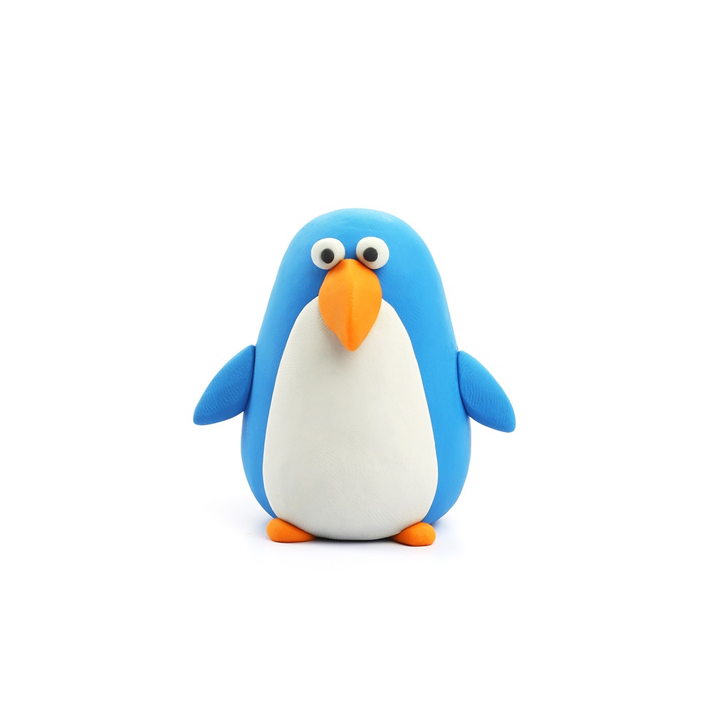 Modelling Air-Dry Clay with Fun Interactive App - Birds, 15 cans