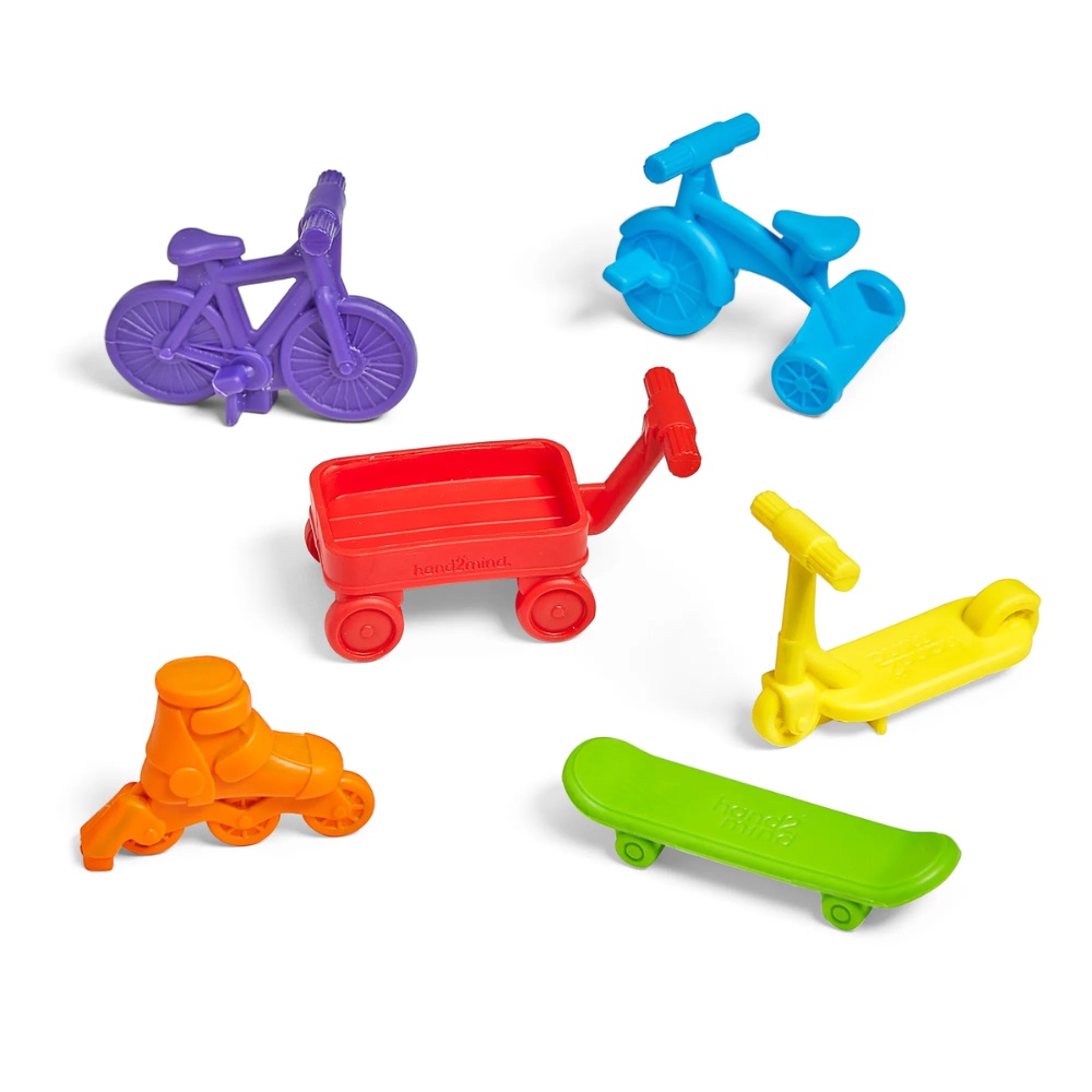 Neighborhood Wheels Counters - Transport Sorting & Counting Set 72pcs