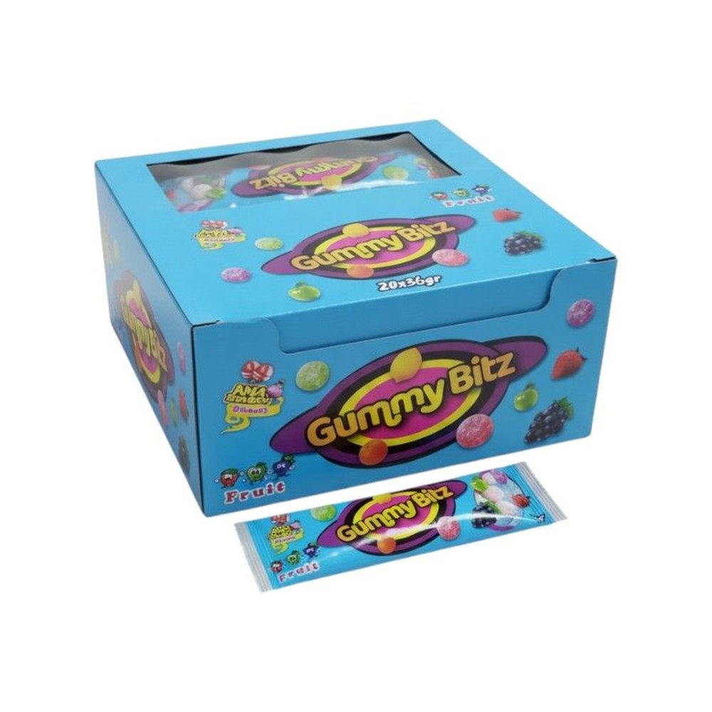 Ama BomBom Gummy Bitz Fruit - 20 x 50g