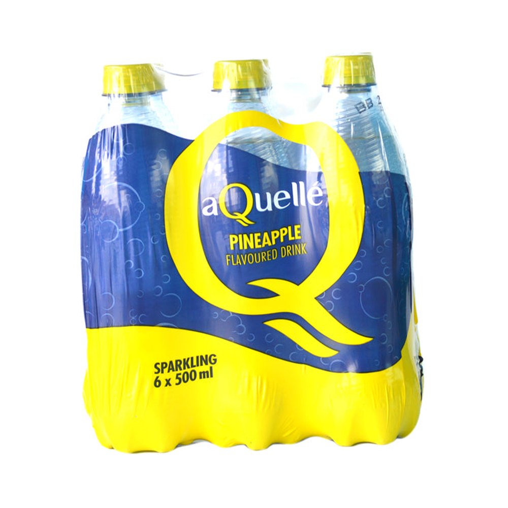 Aquelle All Flavours 6×500ml (Apple) — 2 packs