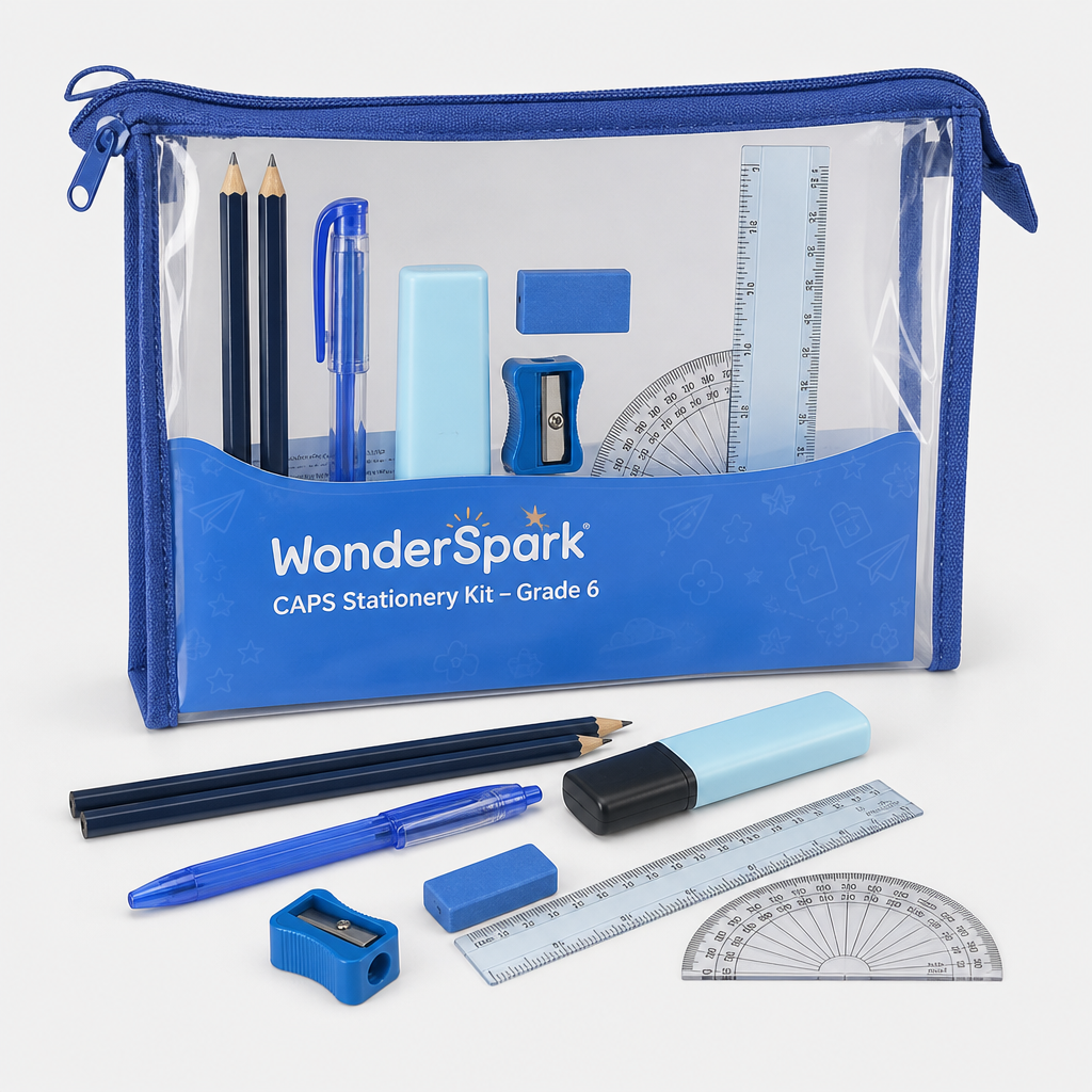 WonderSpark CAPS Stationery Kit – Grade 6