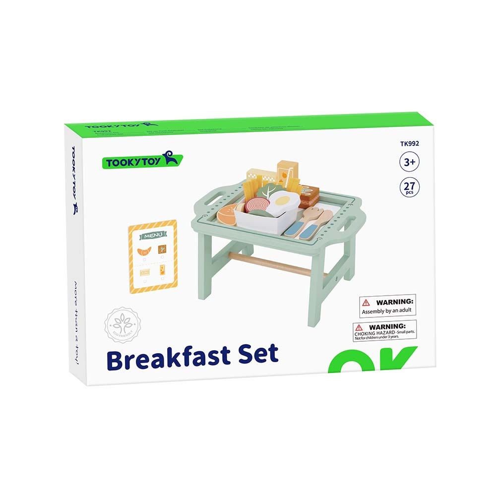 Pretend Play Breakfast Toy Set