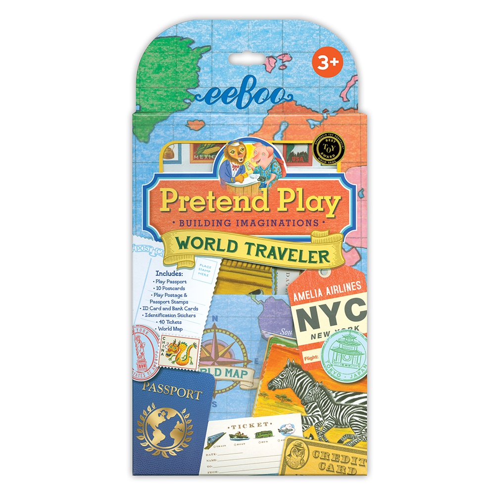eeBoo - World Traveler Pretend Play -**