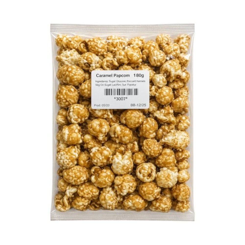 OJ Caramel Popcorn - 12 x 180g