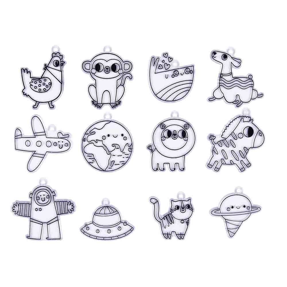 Window Art Kit Animal World