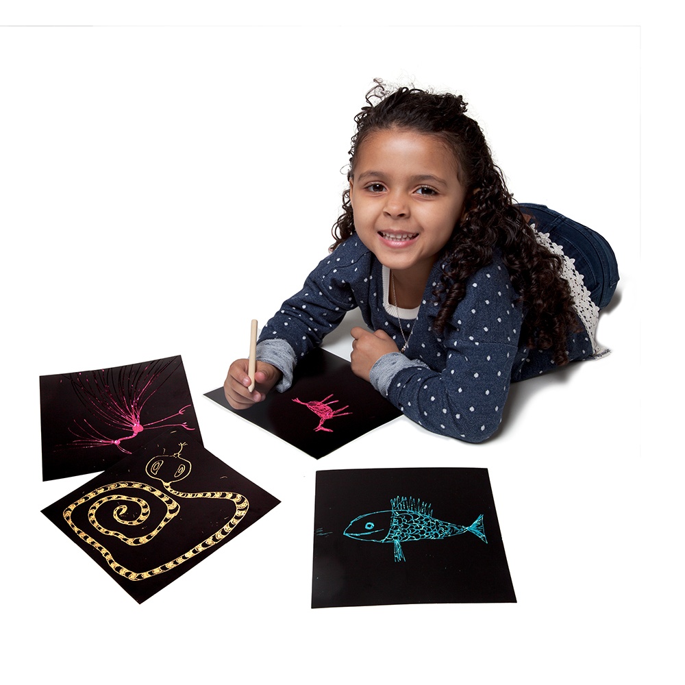 Foil Scratch Papers -**
