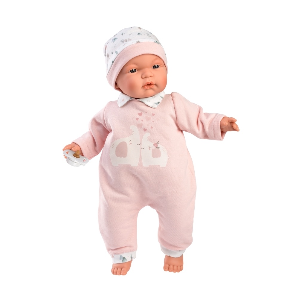 Baby Girl Doll with Clothing & Accessories: Joelle - 38cm