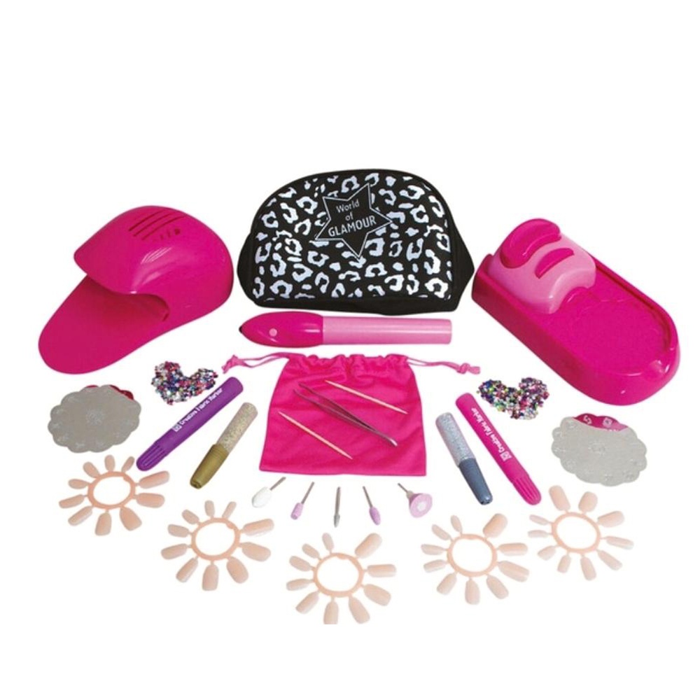 Small World Toys - Celebrity Mani-Pedi Deluxe Nail Spa -**