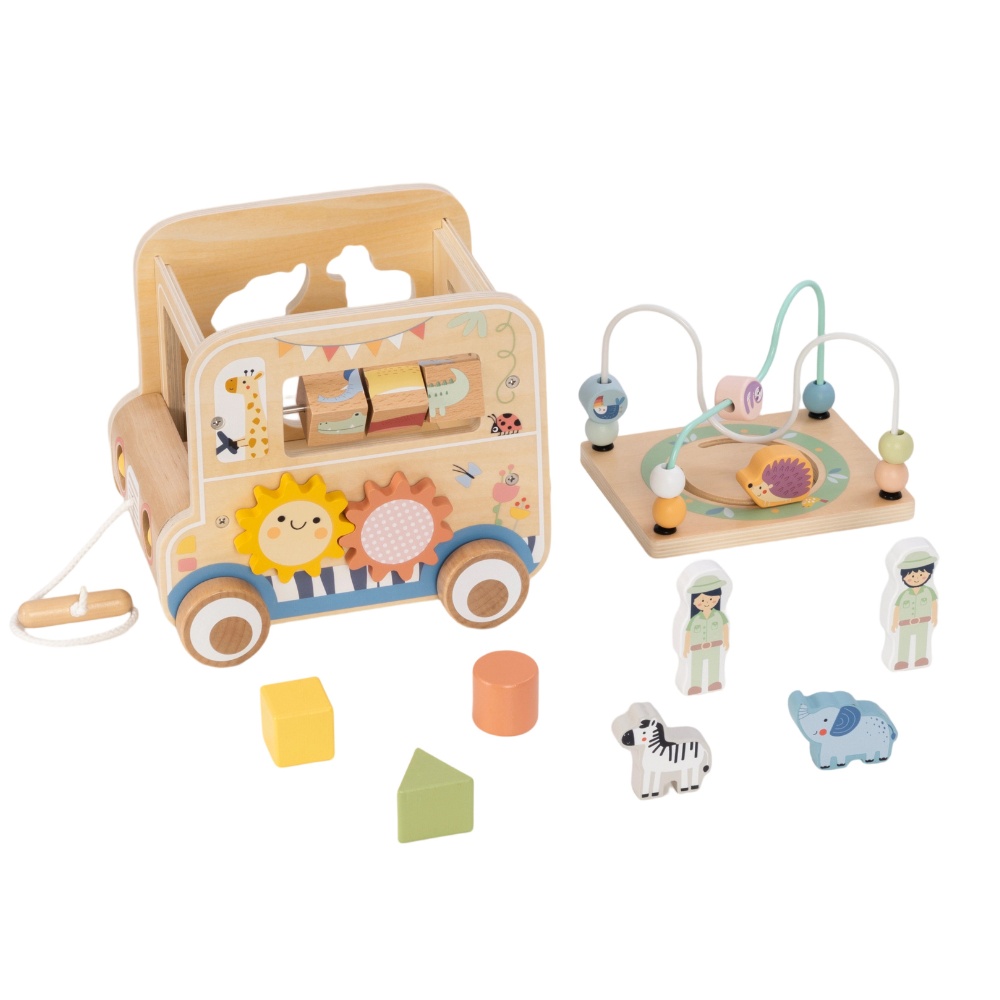 Hunting Vehicle Play Cube Activity Toy