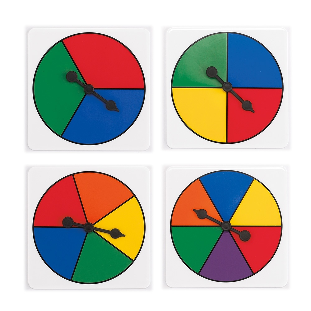 EDX Education - Spinners - Assorted Colours - 4pcs Polybag