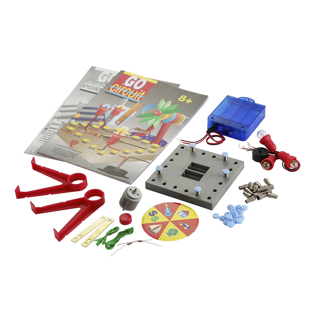 Electric Circuit Builder Kit - 25 Activities - Science Learning Kit for Kids