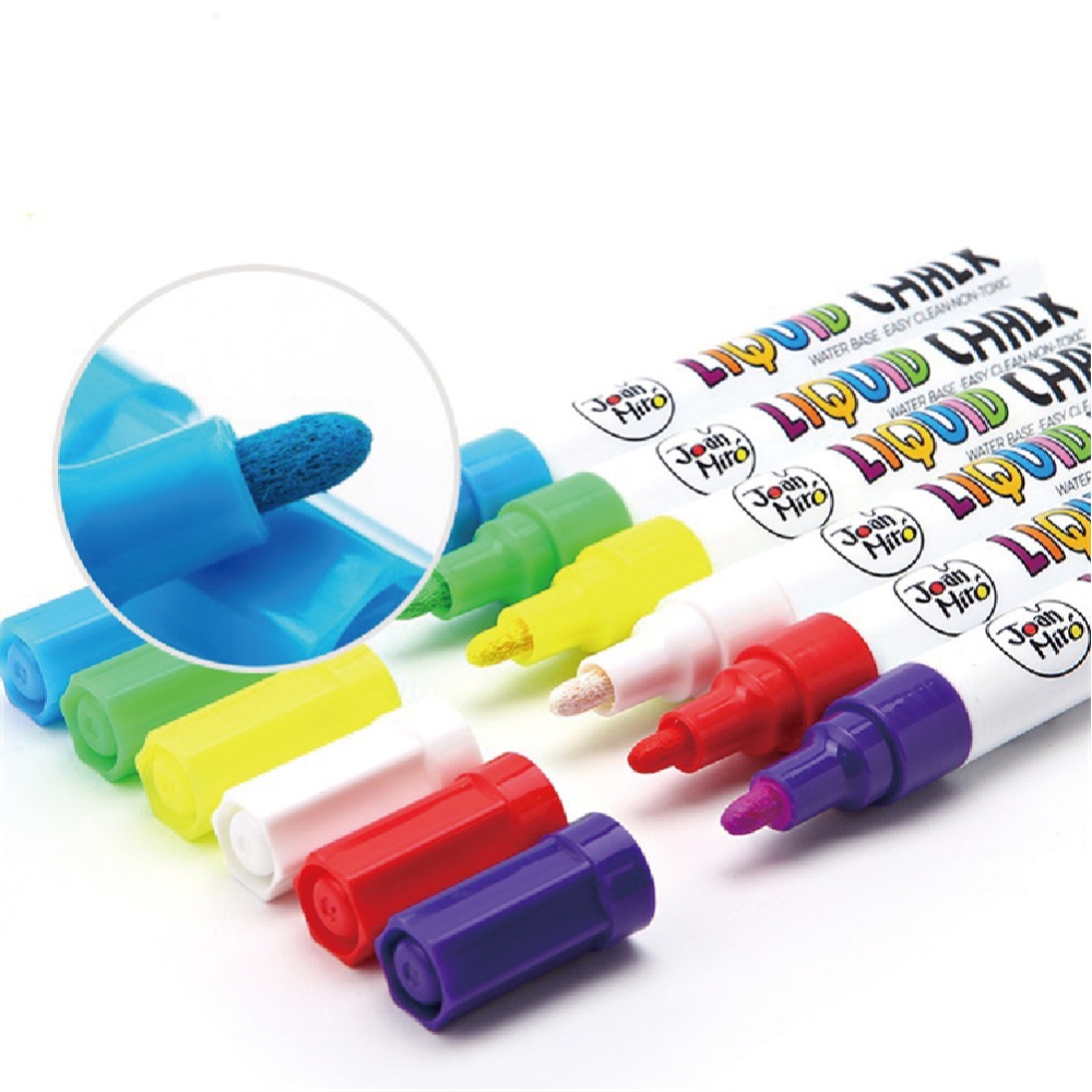 Liquid Chalk Markers 6 Colours