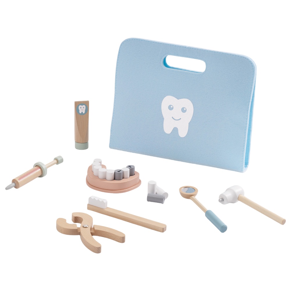 Pretend Play Little Dentist Play Set with Carry Case
