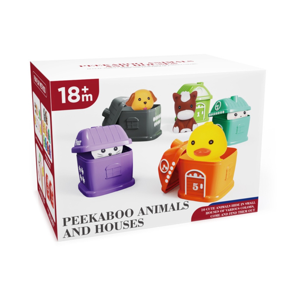 Cogo - Peekaboo Animals 1-10 - Matching and Counting Game