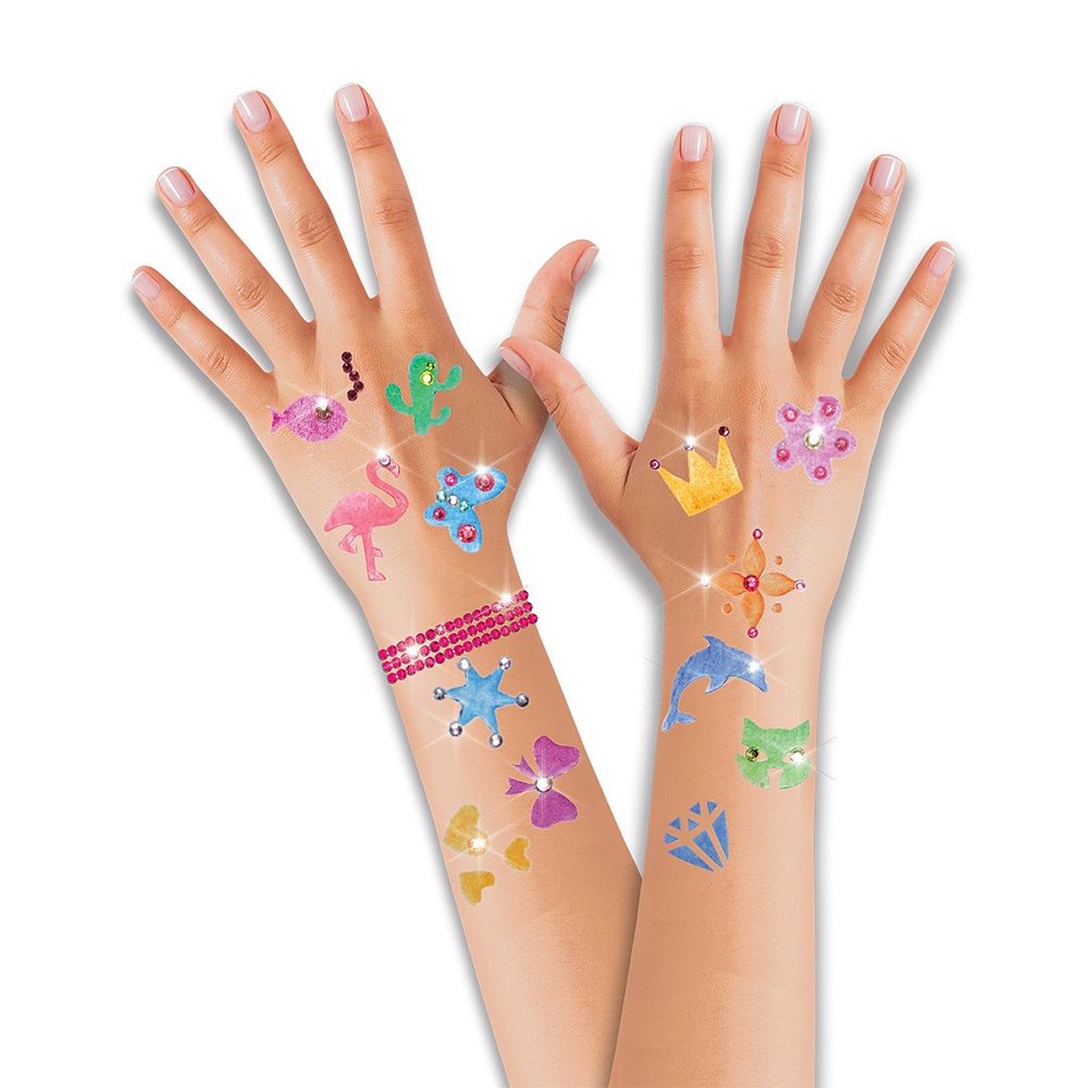 Small World Toys - Shimmering Mini-Pearl Tattoos -**