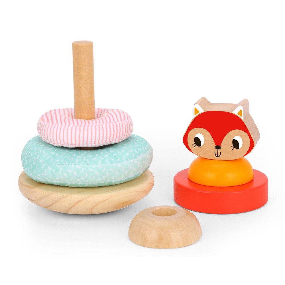 Fox Stacking Tower Activity Toy