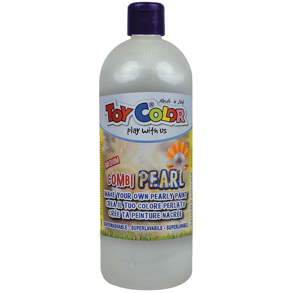 Pearly Paint Medium - Combination Mix for Tempera Paints - 1000ml