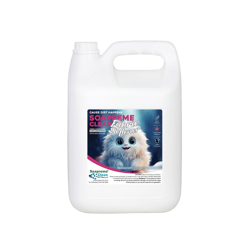 Soapreme Fabric Softener Snuggle Soft - 1 x 5L