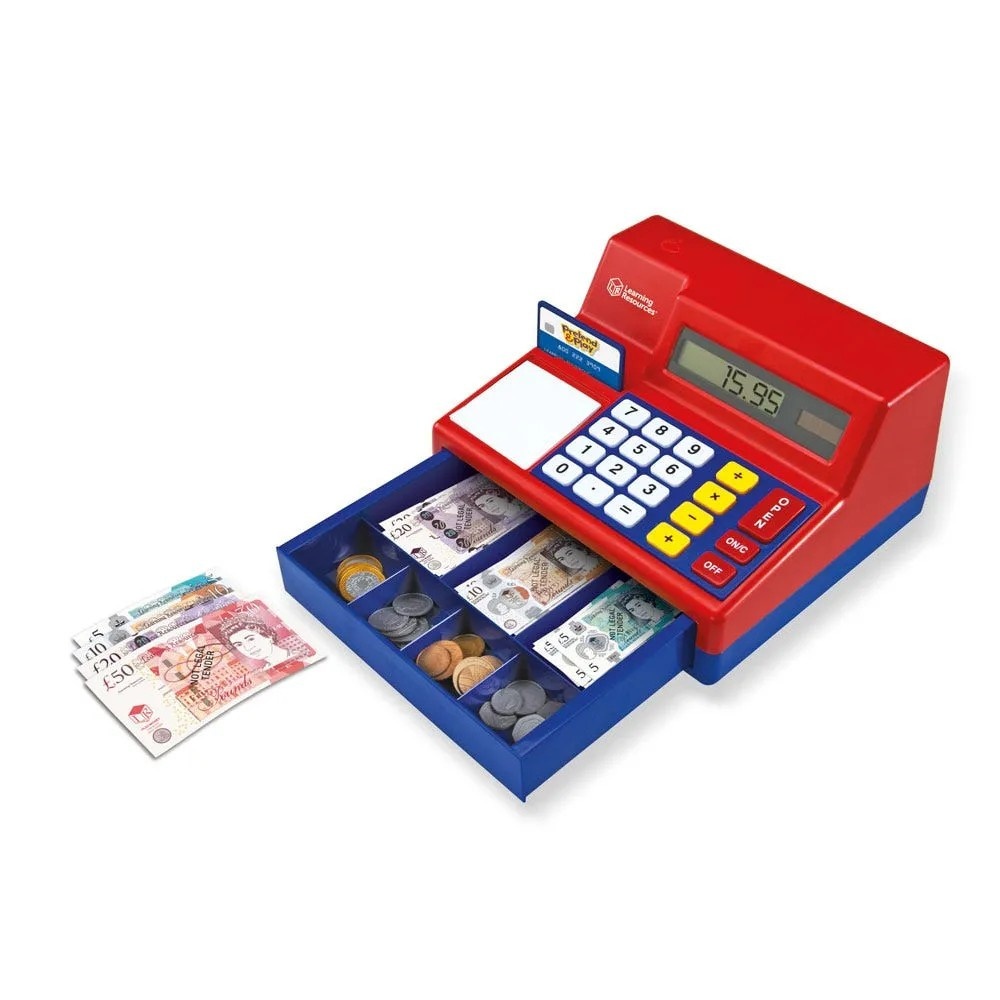 Pretend & Play® - Calculator Cash Register with UK Currency