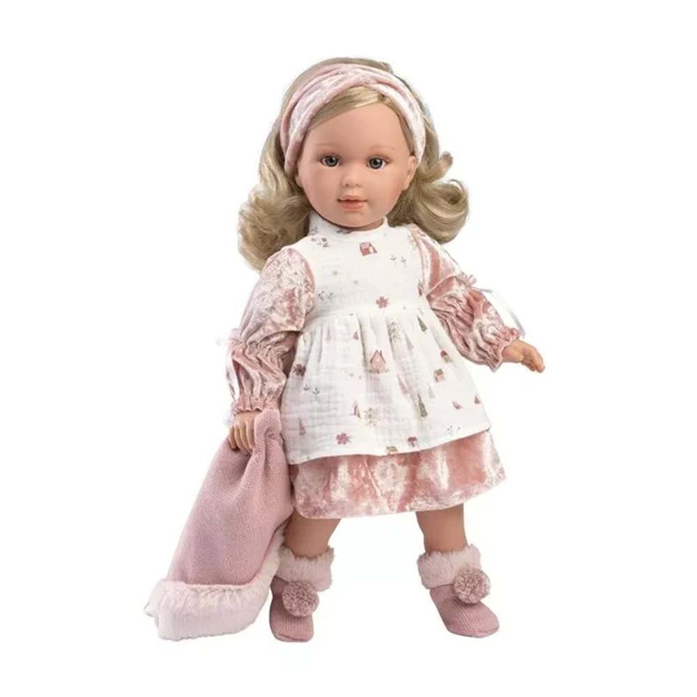 Baby Girl Doll with Clothing & Accessories: Lucia - 40cm