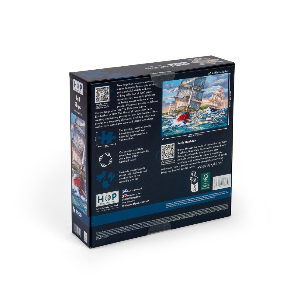 Tall Ships - 1000 Piece Jigsaw Puzzle