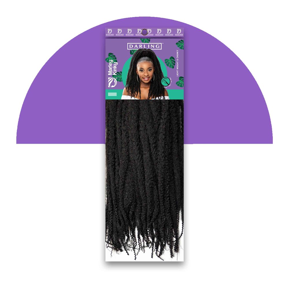 Darling Marley Kinky Braid 14 Inch Colour 1 - 6 Packs