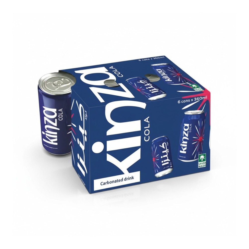 Kinza Cola 360ml 6's — 2 packs