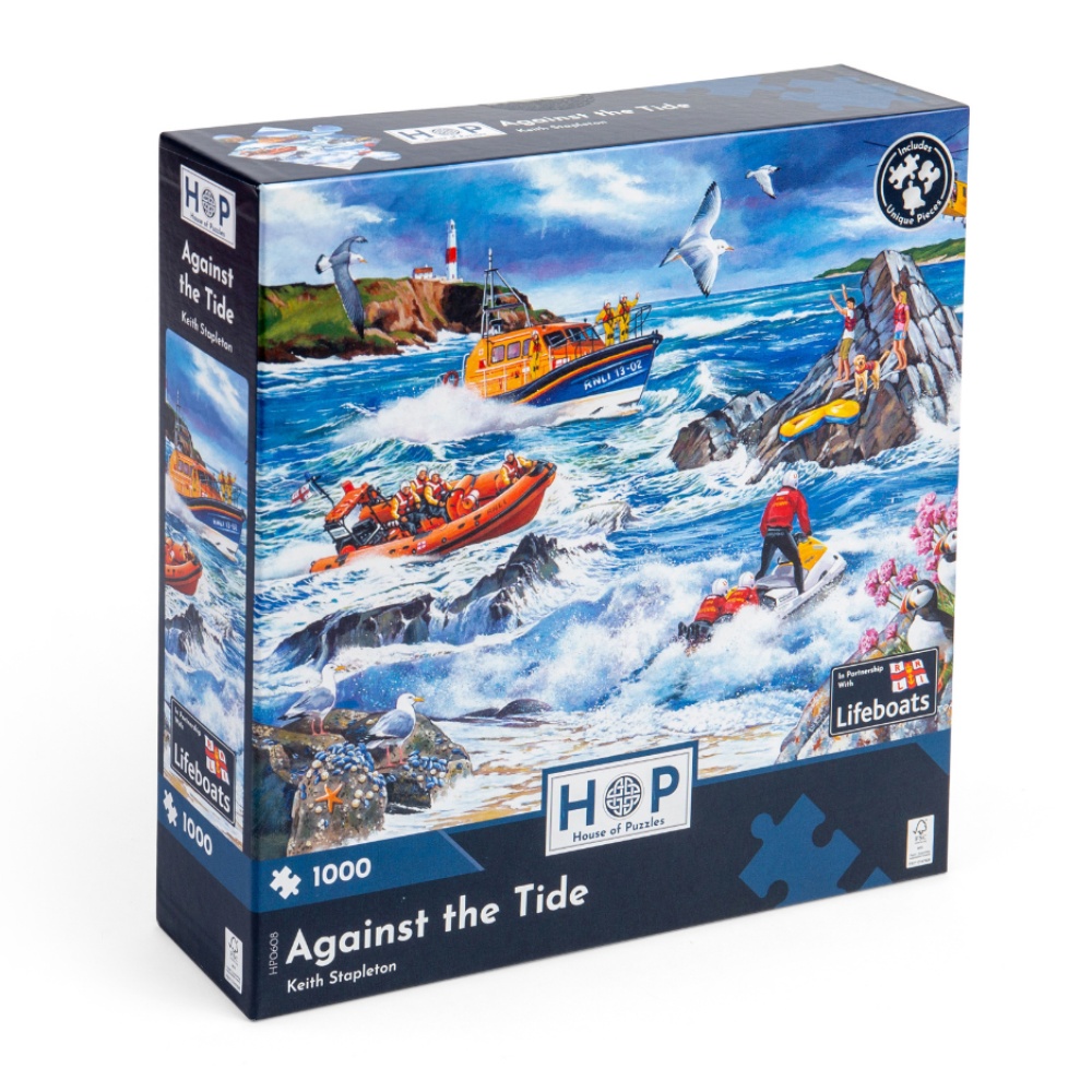 Against The Tide - 1000 Piece Jigsaw Puzzle