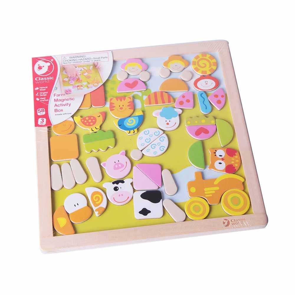 Farm Magnetic Activity Box - 50pcs