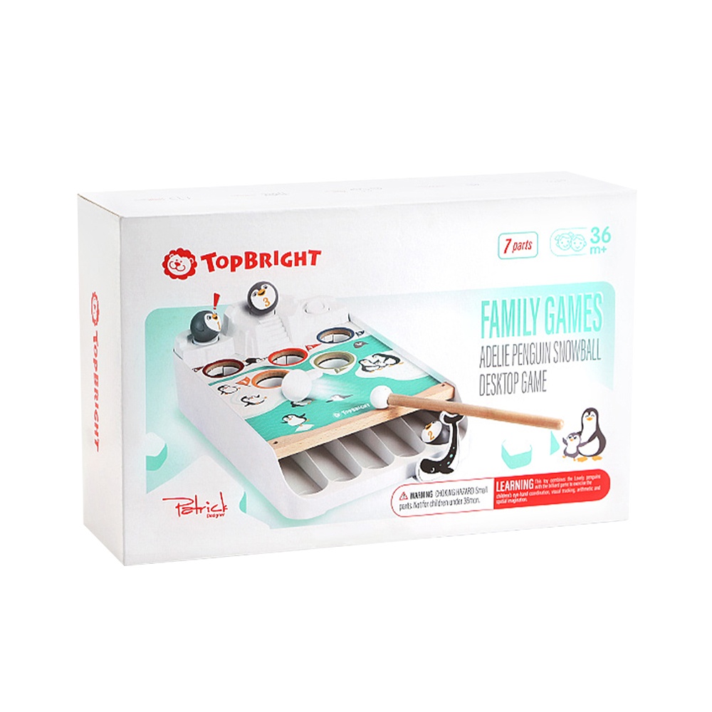 Penguin Pound & Tap Game - Fine Motor Toy for Kids-**