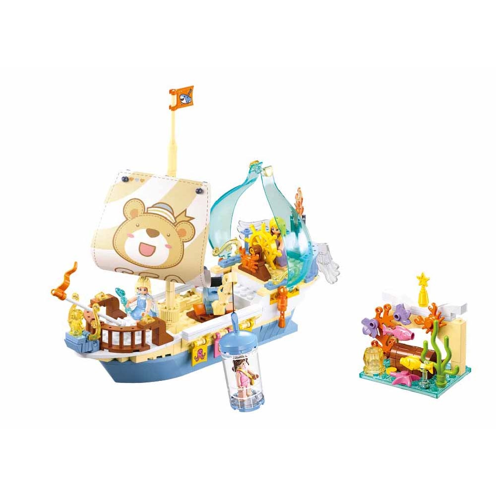 Sluban Building Set: Girls Dream - Jewel Boat - 287pcs