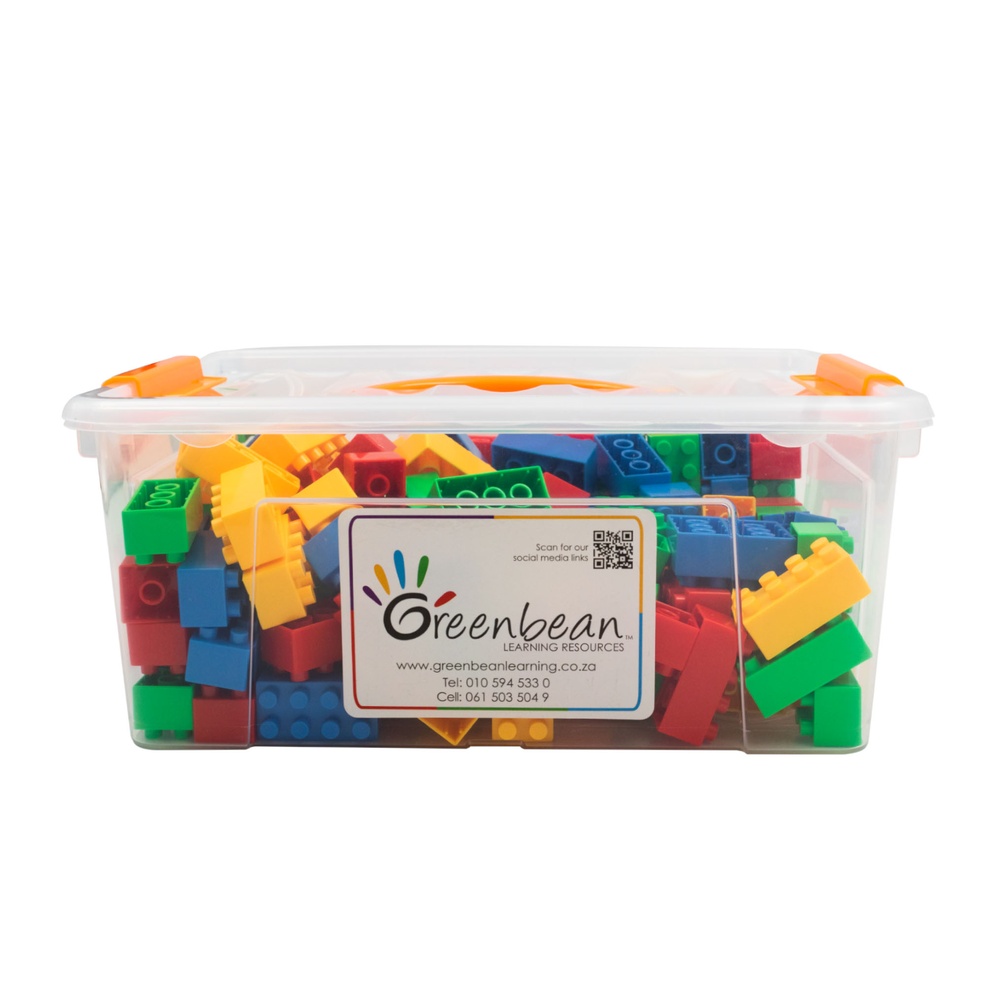 Building Blocks - Small - 200pcs Container