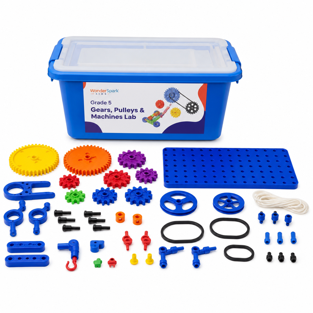 Grade 5 Gears, Pulleys & Machines Lab