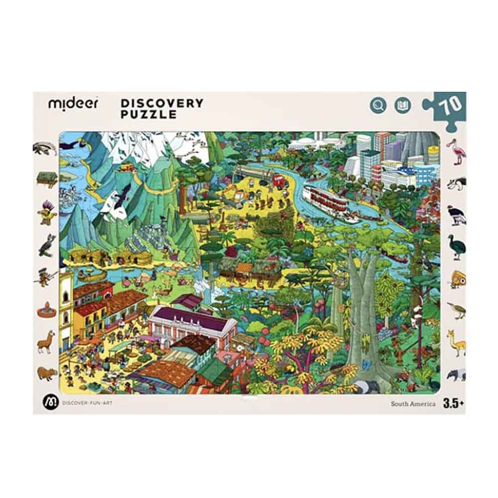 Big World Small World Amazon-Themed Discovery Puzzle: 70 Pieces