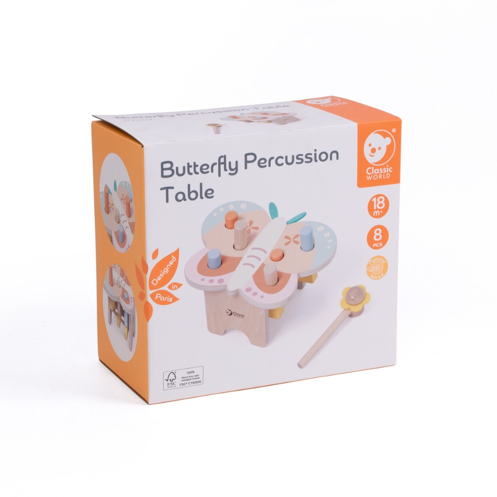 Music & Play - Butterfly Percussion Table