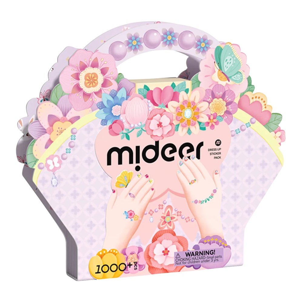 Nail, Temporary Tattoo & Gem Sticker Pack - Garden Fairy - 1000pcs