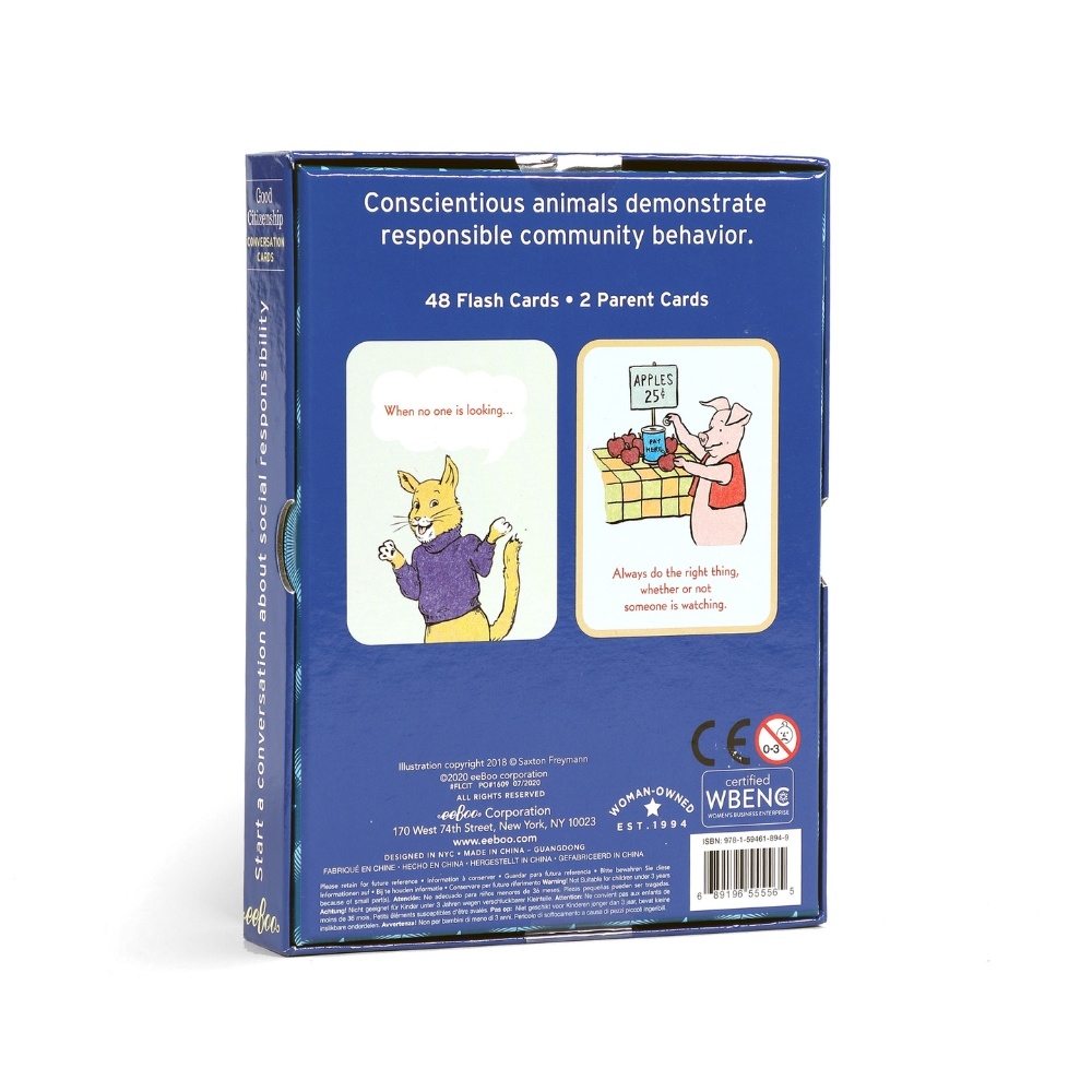 Good Citizenship Flash Cards - Educational Social Skills Learning Cards -**