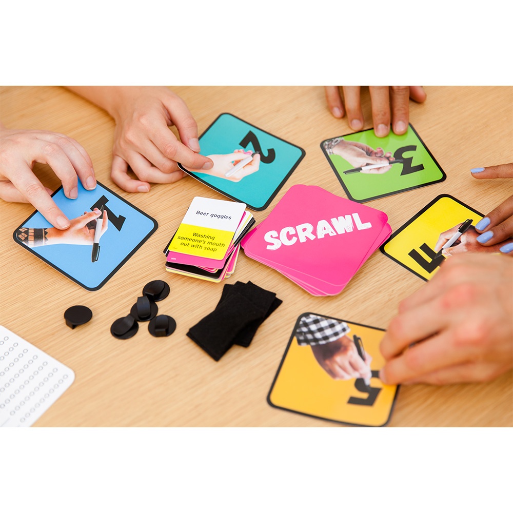 Scrawl - Drawing Party Game - 4-8 Players
