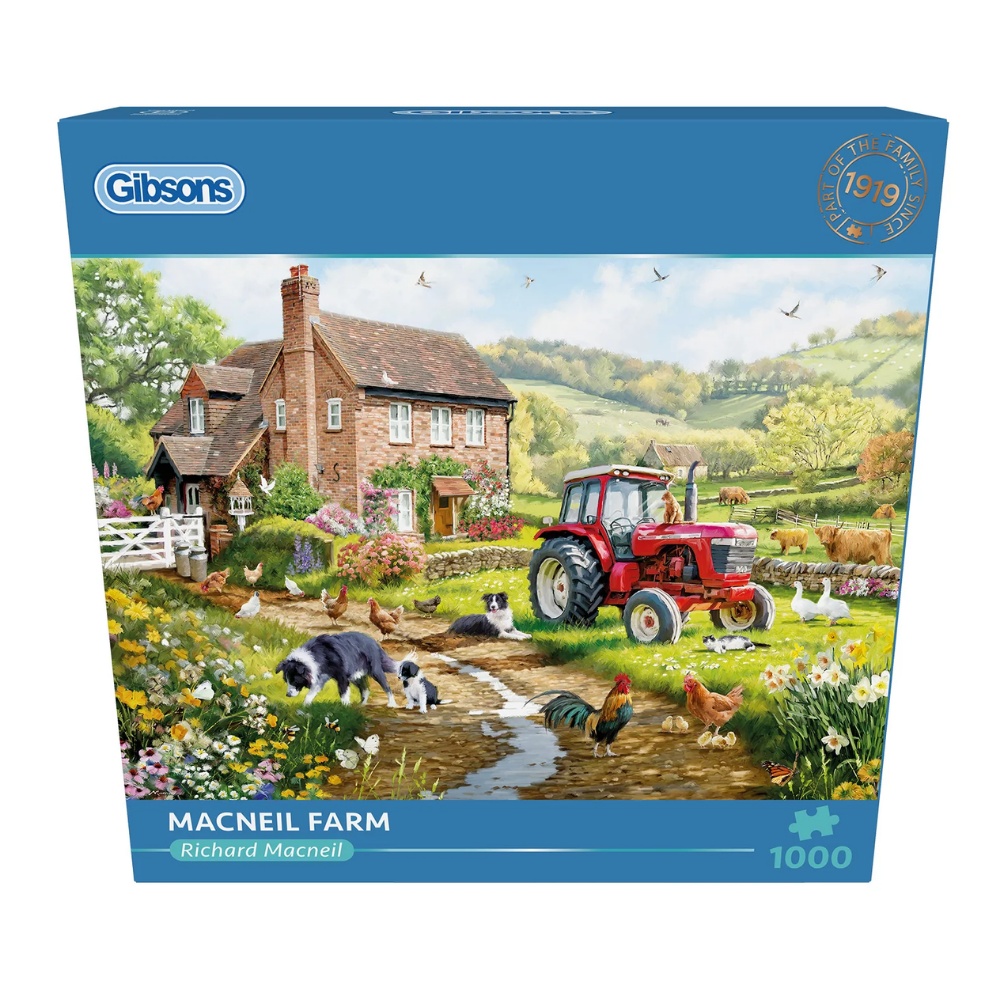 Gibsons - Macneil Farm - 1000 Piece Jigsaw Puzzle