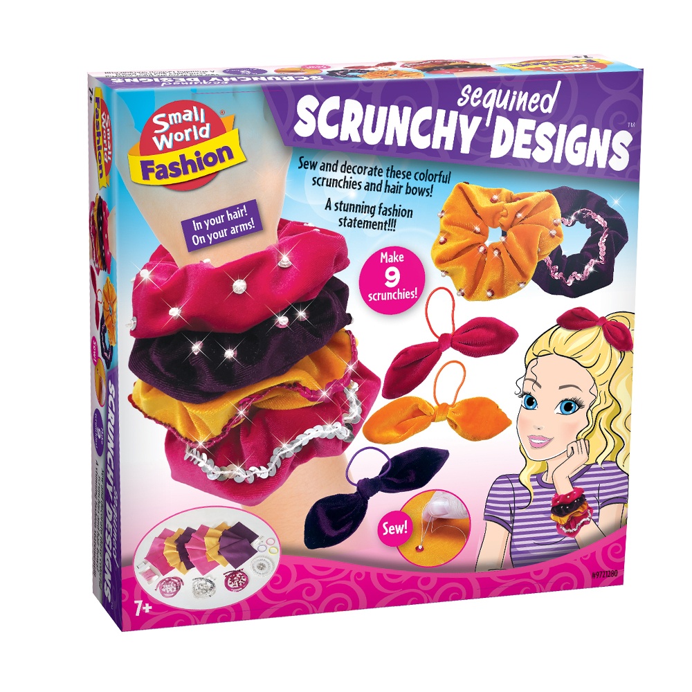 Small World Toys - Sequinned Scrunchy Designs -**