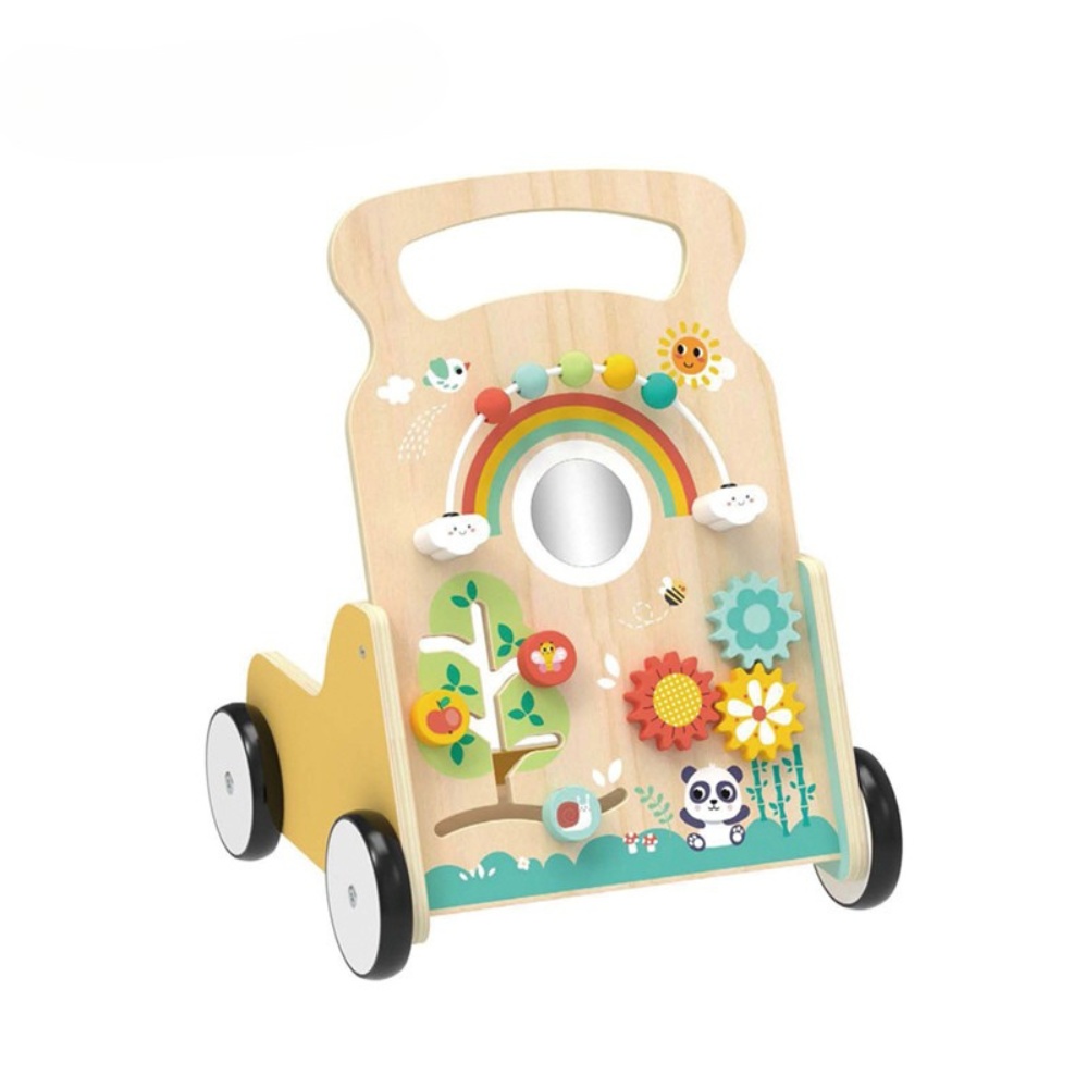 hi Pando - Multi-Activity Wooden Baby Walker