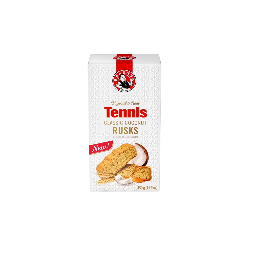 Bakers Tennis Rusk 450g — 12 units