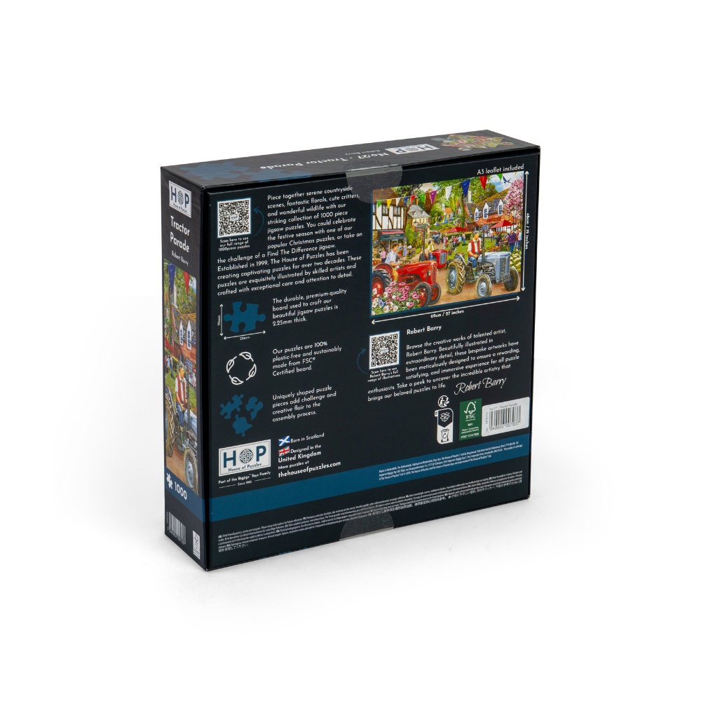 No.27 - Tractor Parade - 1000 Piece Jigsaw Puzzle