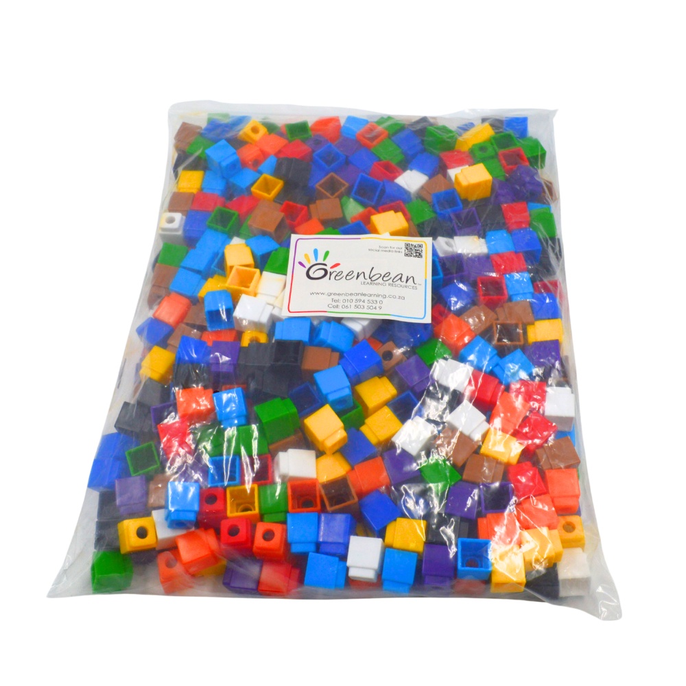 Unifix Cubes - Math Manipulatives - 500pcs
